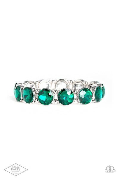 Glitzy Glamorous - Green - Bracelets