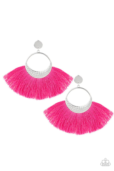 Spartan Spirit Pink Earrings