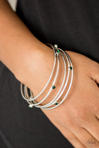 Delicate Decadence - Green Bracelets