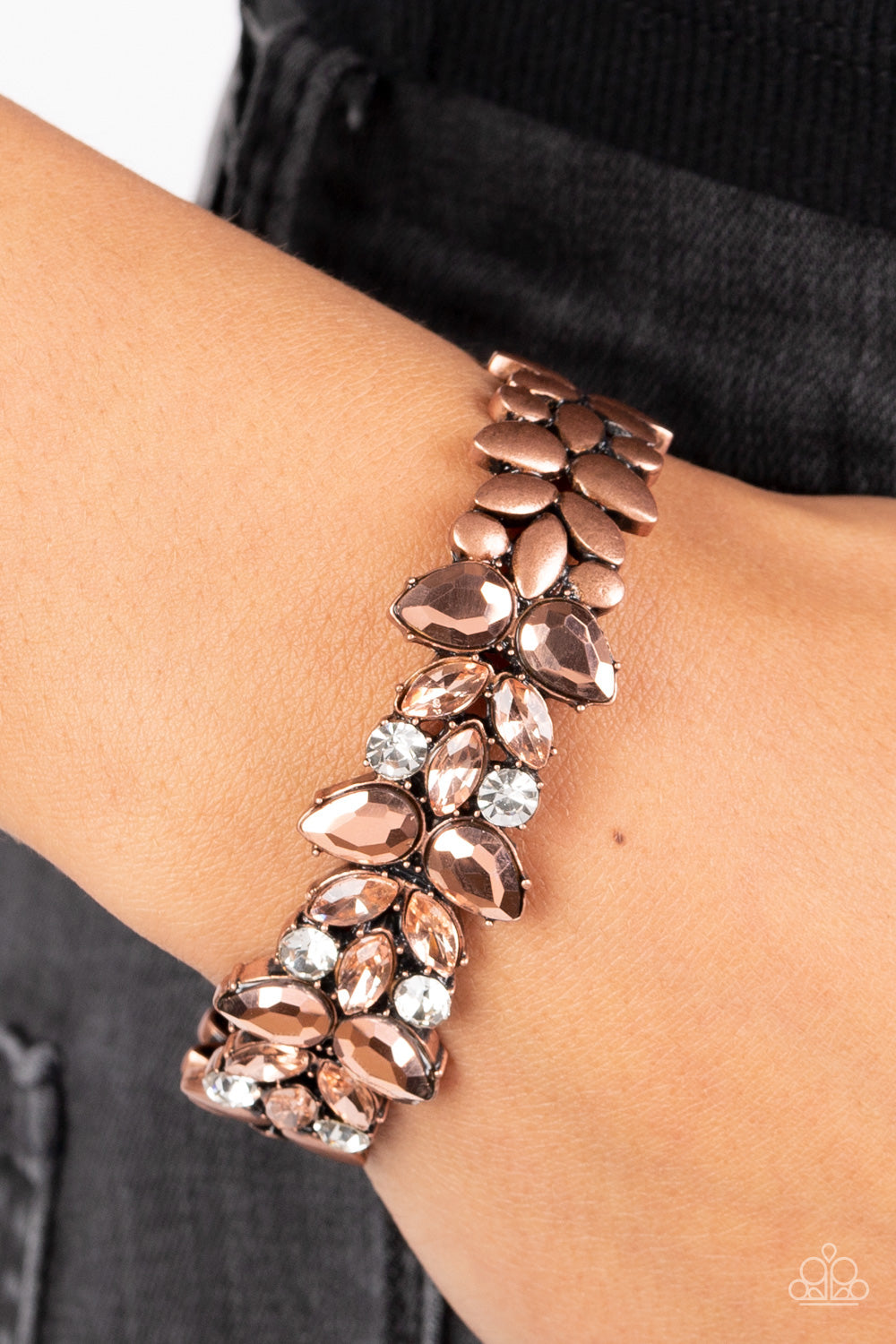 Glacial Gleam - Copper - Bracelet