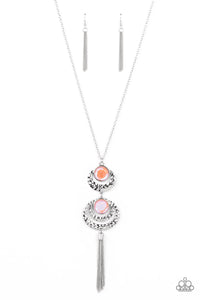 Limitless Luster - Orange - Necklace