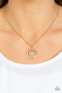 Heart Full of Faith - Gold - Necklace