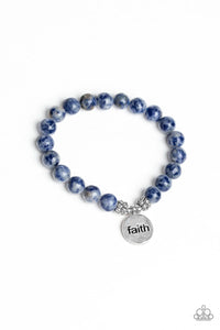 FAITH It, Till You Make It - Blue - Bracelet