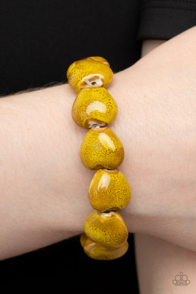 GLAZE a Trail - Yellow - Bracelet