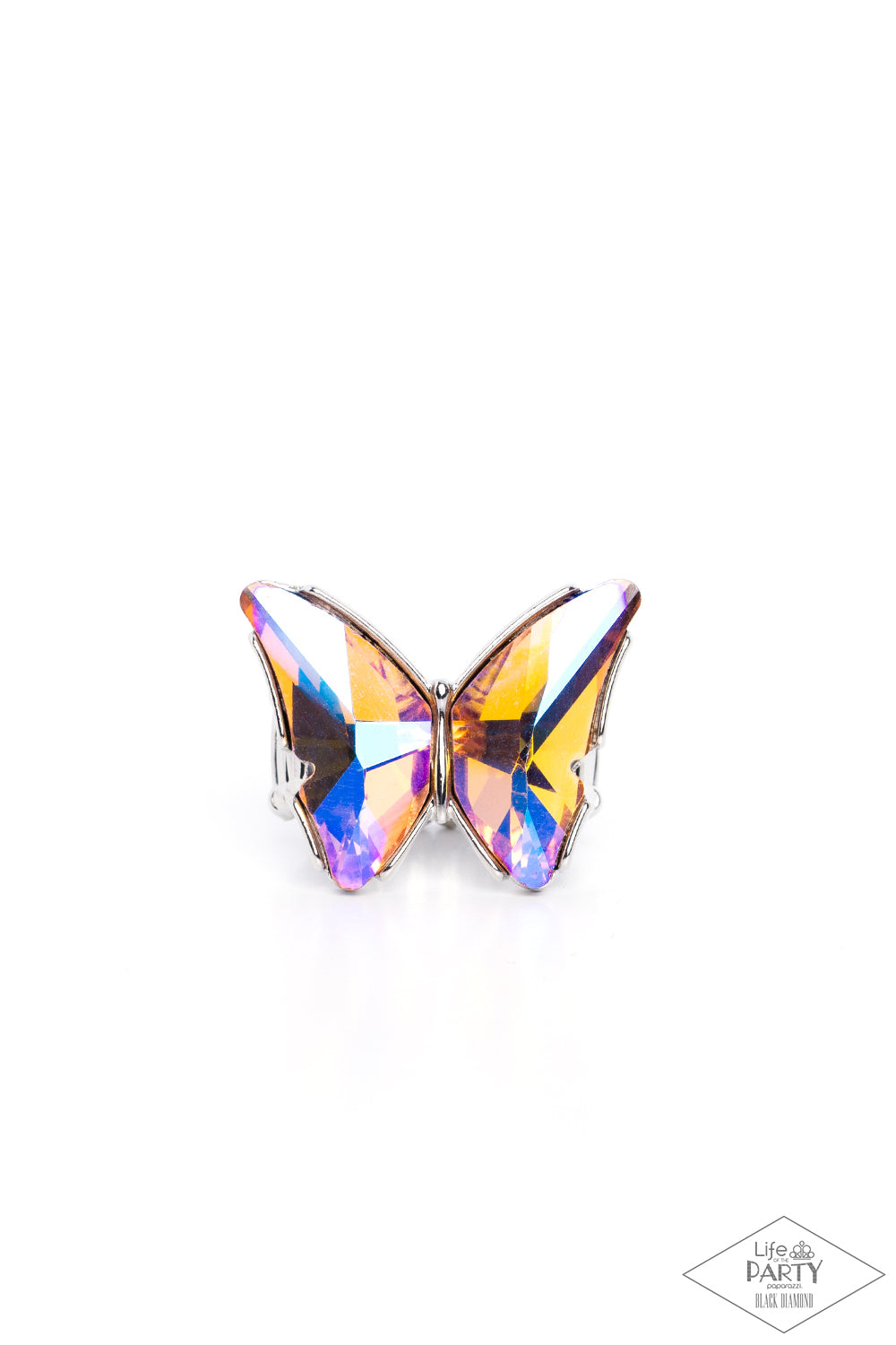 Fluorescent Flutter - Orange Ring