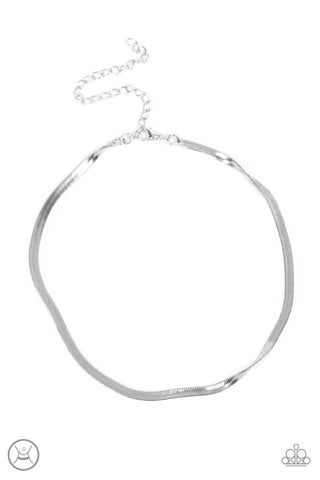 In No Time Flat - Silver - Necklace