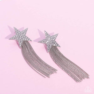 Superstar Solo - White - Earrings