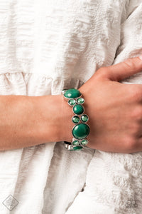 Celestial Escape Green Bracelet