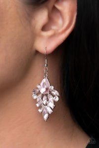 Stellar-escent Elegance - Pink  - Earring