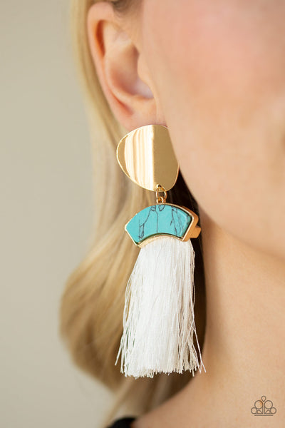 Insta Inca - Blue Earrings