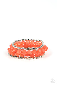 Seaside Siesta - Orange - Bracelet