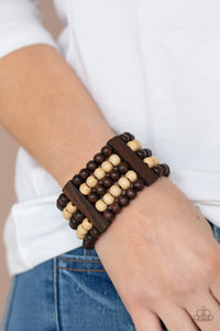 Caribbean Catwalk - Brown - Bracelet