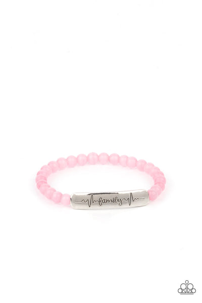 Family is Forever - Pink - Bracelet