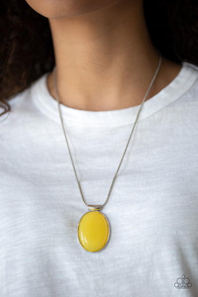 Rising Stardom - Yellow Necklace