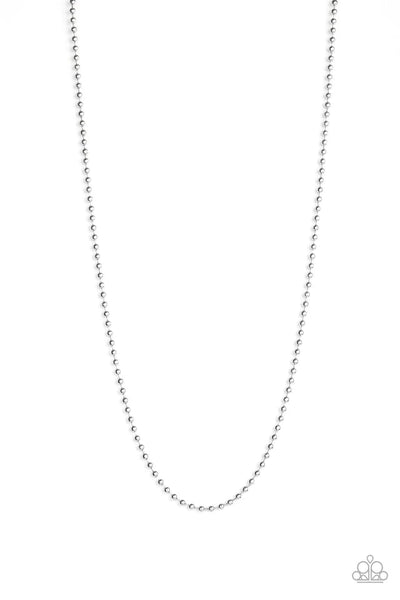 Cadet Casual - Silver Urban Necklace