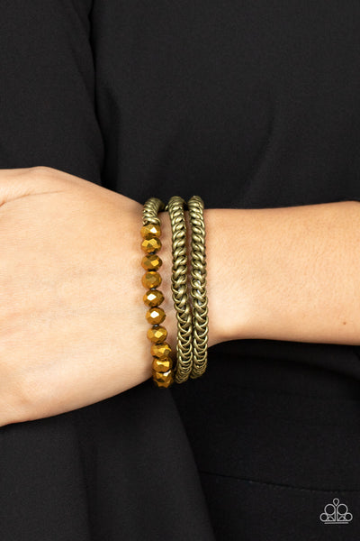 Gutsy and Glitzy - Brass - Bracelets