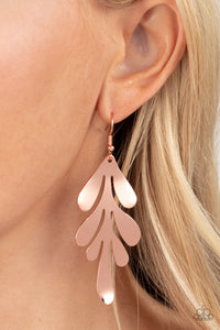 A FROND Farewell - Copper - Earrings