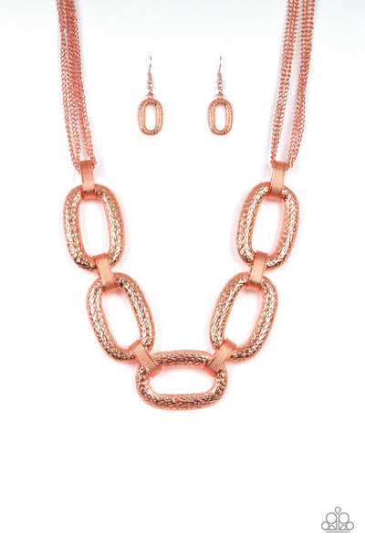 Take Charge - Copper Necklace