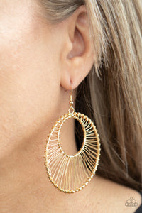 Artisan Applique - Gold - Earring