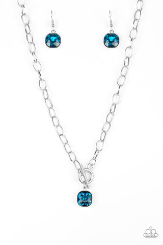 Dynamite Dazzle Blue Necklace