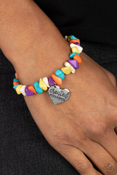 Stony-Hearted - Multi - Bracelet