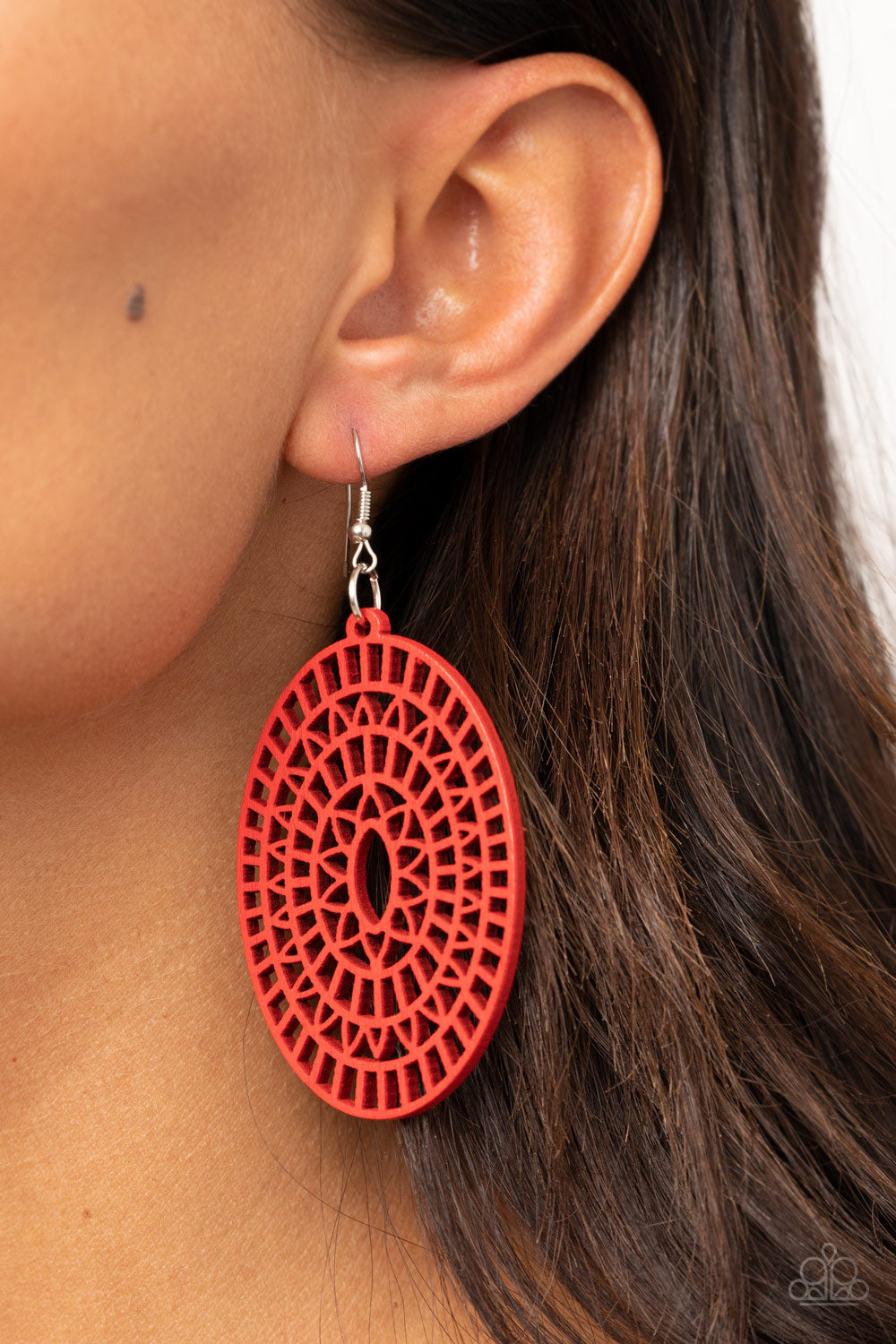 Tropical Retreat - Red - Earring