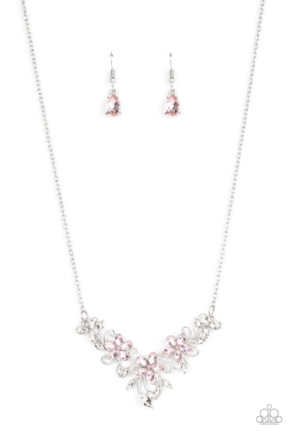 Floral Fashion Show - Pink - Necklace