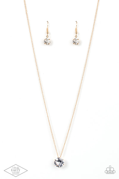 What A Gem - Gold Necklace