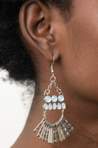 A FLARE For Fierceness - White - Earring