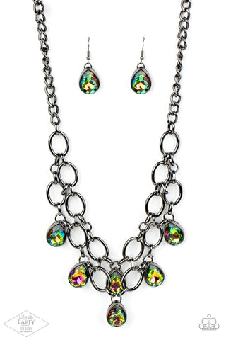 Show-Stopping Shimmer - Multi - Necklace