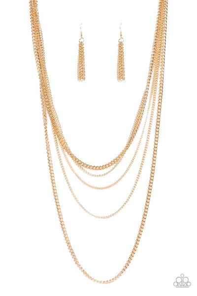 Top of the Food Chain - Gold - Necklace