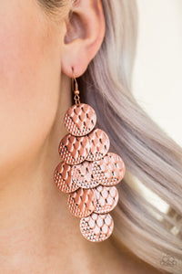 The Party Animal - Copper Earrings