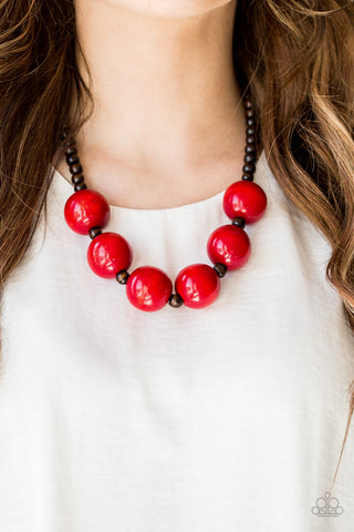 Oh My Miami - Red Necklace