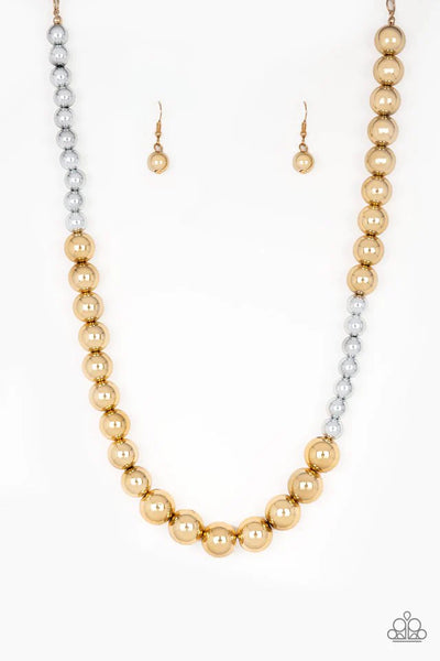 Power To The People - Gold - Necklace