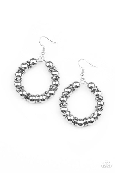 Cosmic Halo - Silver -Earrings