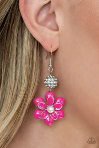 Bewitching Botany - Pink - Earrings