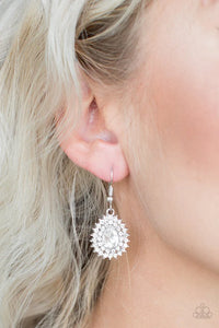 Star Crossed Starlet White Earring