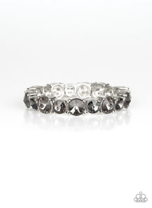 Born To Bedazzle Silver Bracelet