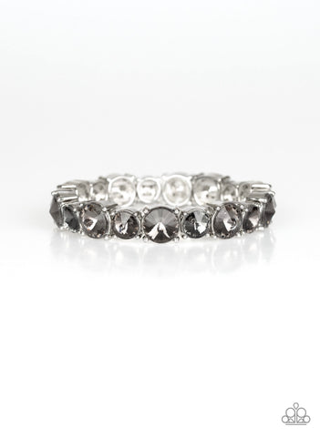 Born To Bedazzle Silver Bracelet