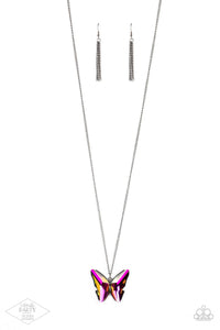 Paparazzi The Social Butterfly Effect-Multi - Necklace