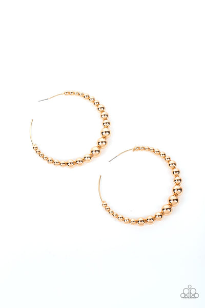 Show Off Your Curves - Gold - Earrings