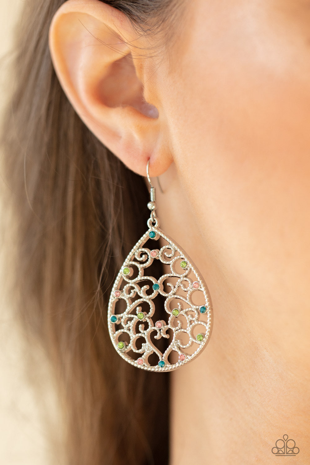 Midnight Carriage - Multi -Earrings