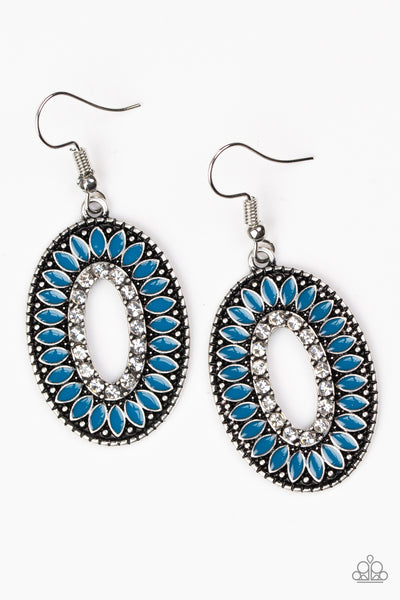 Fishing For Fabulous - Blue Earrings