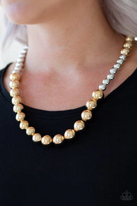Power To The People - Gold - Necklace