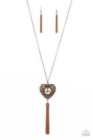 Prismatic Passion - Copper - Necklace