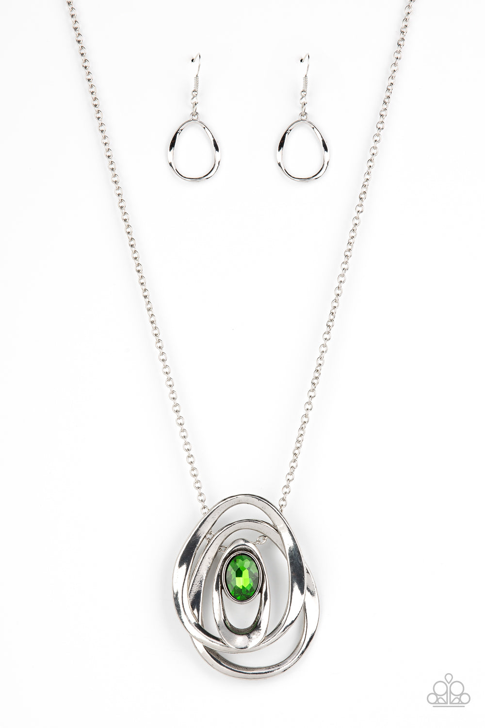 Luminous Labyrinth - Green - Necklace