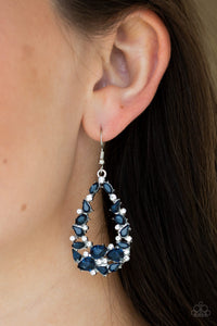 To BEDAZZLE Or Not To BEDAZZLE - Blue Earrings