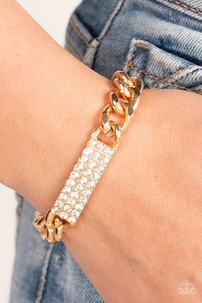 Icy Impact - Gold - Bracelet