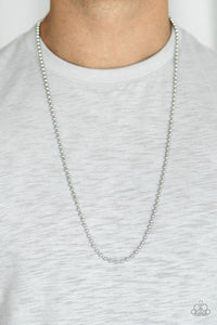 Cadet Casual - Silver Urban Necklace