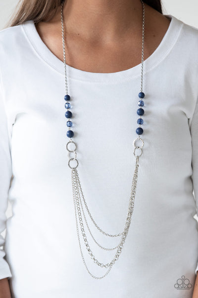 Vividly Vivid - Blue Necklace